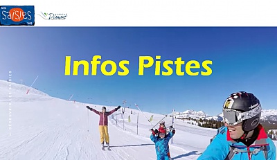 Ouvertures des pistes du 14 au 20 04 2018 & 21 au 27 04 2018