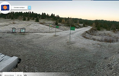 Nouvelle web cam et snowfarming