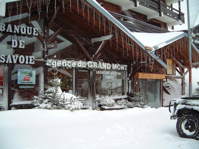 L'équipe de l'agence du Grand Mont, Les Saisies