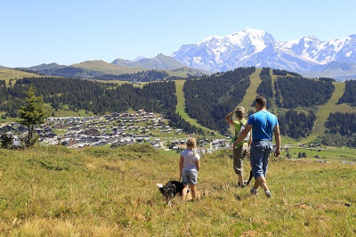 Randonnées autour de Les Saisies en été